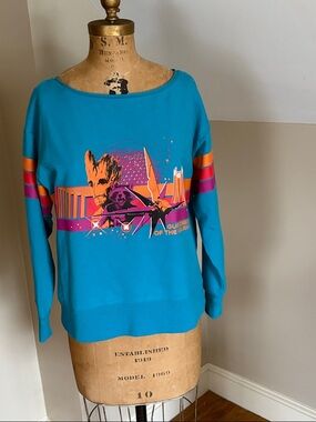 Marvel Women’s Teal Guardians of the Galaxy Sweatshirt S